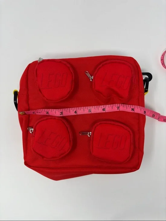 Lego Red Crossbody Bag with Yellow Stripe - Picture 7 of 7